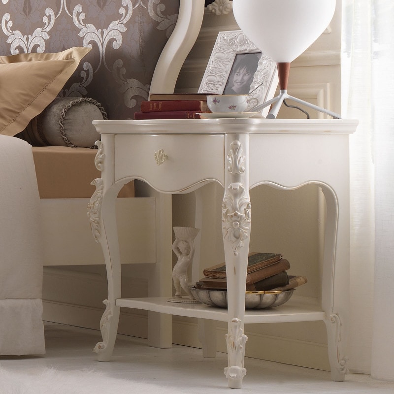 Venere VENERE1032-1033, 700 style chest of drawers and bedside table