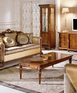 1024/MT, Rectangular coffee table in classic luxury style, for villas
