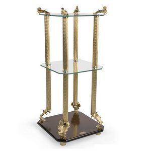 2014, Classic luxury side table, with tempered glass tops