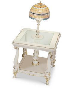 4613/TL, Classic lamp table, with lamp