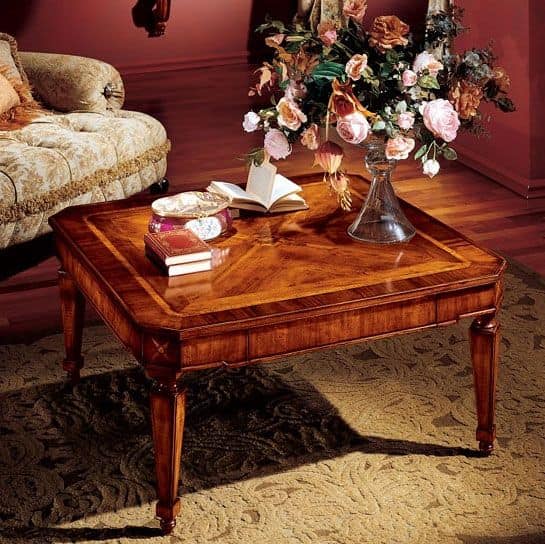 Albina coffee table, Luxury classic coffee table
