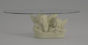 Angeli, Coffee table, base in the shape of angels