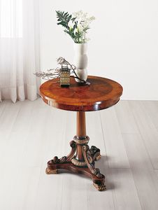 Art. 177, Inlaid round table with drawer