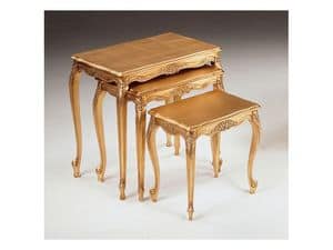 Art. 252, Luxury little tables, hand-carved, for hotel