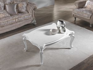Chanel coffee table, Low table, decorated by hand