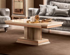 Dolce Vita coffee table, Wooden coffee table for living room