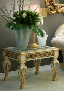 Milos, Elegant carved coffee table