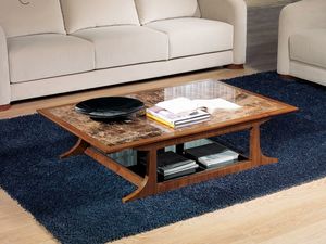TL52 Desyo small table, Rectangular coffee tables suited for classics living rooms