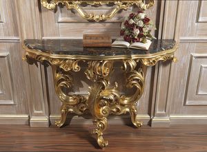 Art. 660 console, Classic console, with marble top