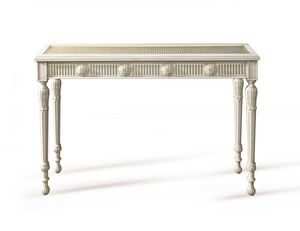 Art. 730 Colette, Classic console, in Vienna's straw and crystal, Louis XVI style