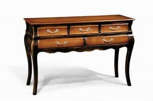 Art. 733, Console with 5 drawers, for hotel use