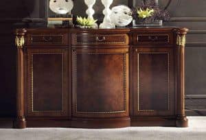 4502, Classical sideboard, 3 doors and 3 drawers