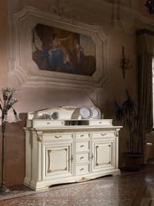 Art. 1710 L20 Vivaldi, Sideboard with 2 doors and 6 drawers, for classic stays