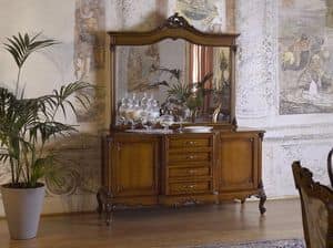 Art. 21574 Verdi, Sideboard with 2 doors and 4 drawers, for restaurants
