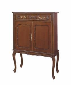 Art. 280 Provencal, Luxury classic sideboard, with carvings and sinuous legs