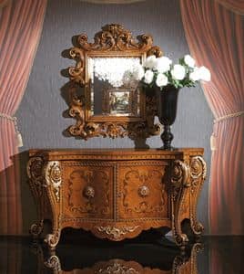 Art. 340, Luxury sideboard in Inlaid wood, for Dining room