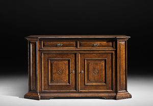 Art. 605 sideboard, Classic style sideboard with carved doors