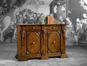 Art. 822 sideboard, Classic sideboard with small dimensions