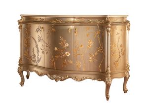Art. C222, Sideboard with hand painted decorations