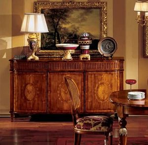 Hepplewhite sideboard 748, Classical sideboard for dining room