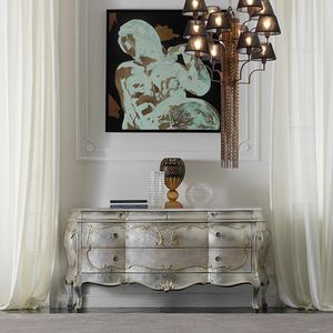 Principessa sideboard, Classic style rounded sideboard
