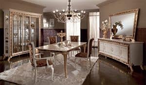 Raffaello sideboard, Luxury classic sideboard for dining rooms