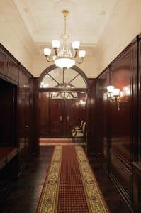 Bank boiserie, Luxury classic woodwork Sitting room