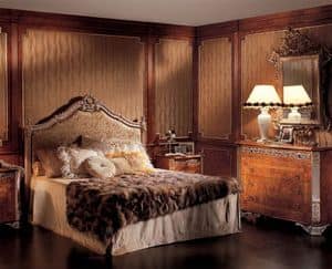 Boiserie Picasso, Panels of fine wood, for bedroom