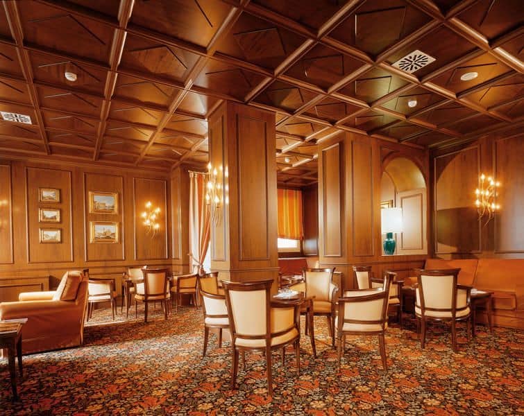Typical Ceiling In Wood Ideal For Luxury Hotels Idfdesign
