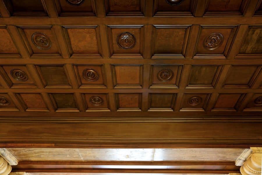 Typical Ceiling In Wood Ideal For Luxury Hotels Idfdesign