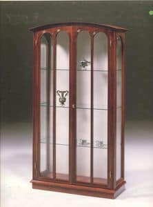 2230 SHOWCASE, Classic luxury display cabinet for living room, with 2 doors