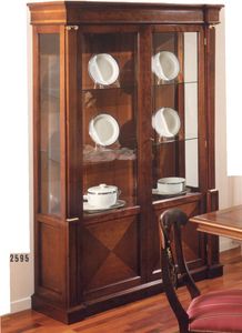 2595 display cabinet, Empire style showcase