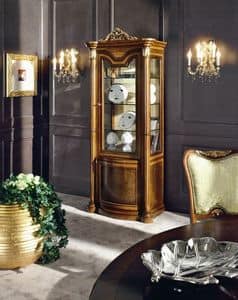 4517, Classic luxury display cabinet  with 1 door for living room