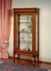 Art. 185 Giordania, Inlaid display cabinet in Louis XVI style