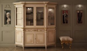 Art. 2085/L, Classic display cabinet, hand painted