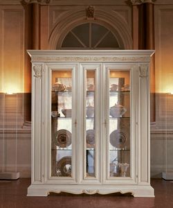 Art. 4001, Luxury glass showcase for living room