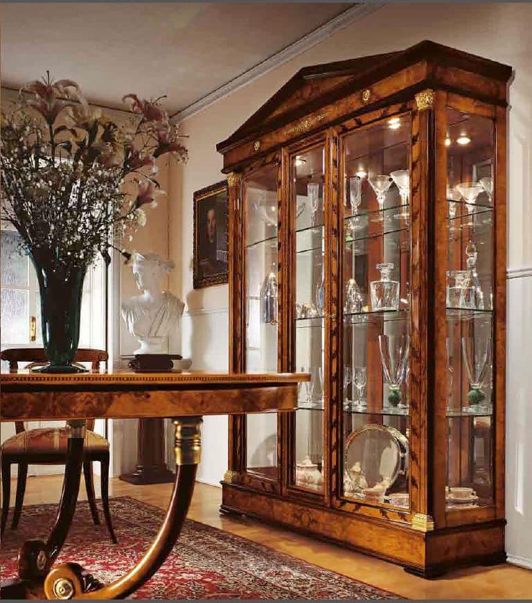 Display Cabinet For Dining Rooms And Living Rooms Classic Style
