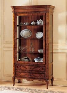 Art. 903, Showcase in decorated wood, '800 French style