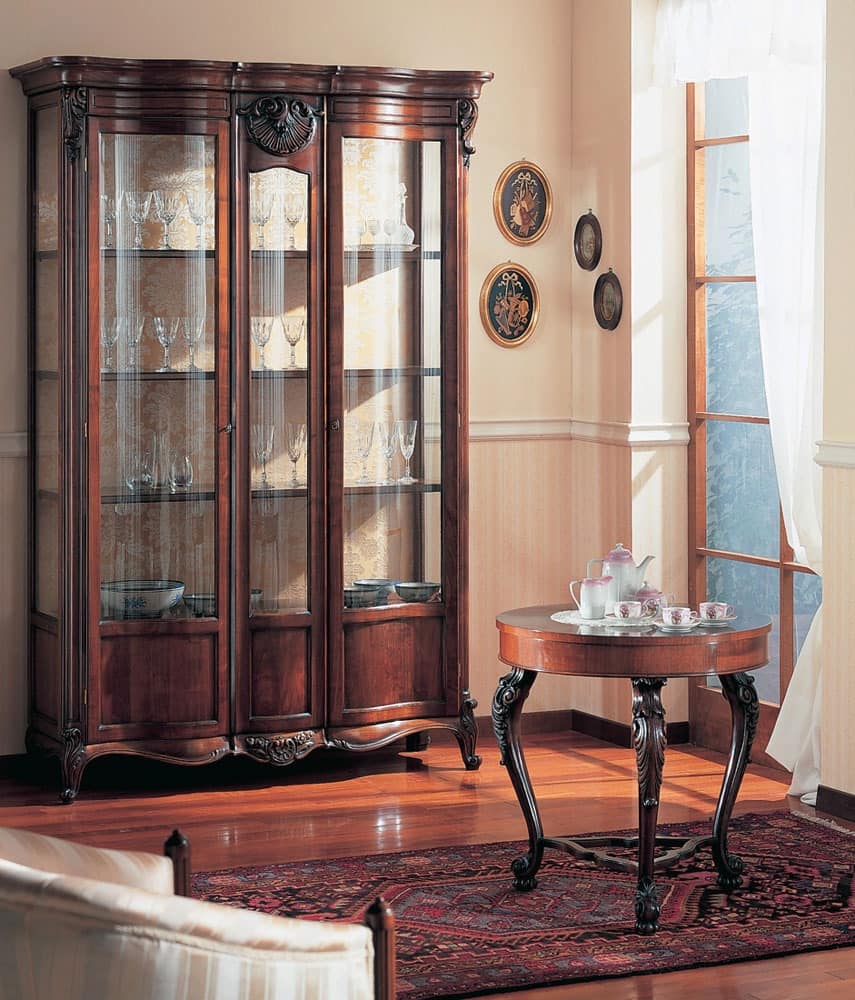 Art. 951, Hand decorated display cabinet, for dining room