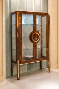 Evelyn, Classic display cabinet 2 doors, for dining rooms in classic luxury style
