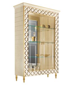 SIPARIO display cabinet 2, Classic style display cabinet with gold decorations