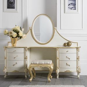 Art. 0128, Classic style dressing table with mirror