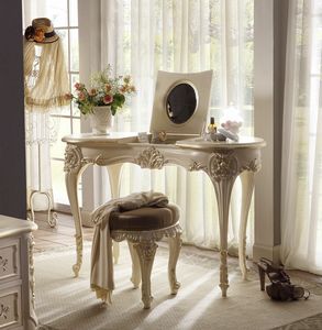 Art. TL 24001, Dressing table in classic style, with carvings