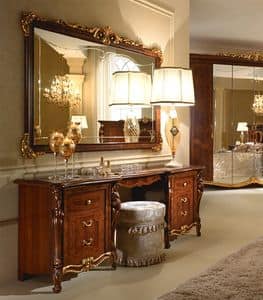 Donatello dressing table, Luxury dressing table, hand-decorated, for the bedroom