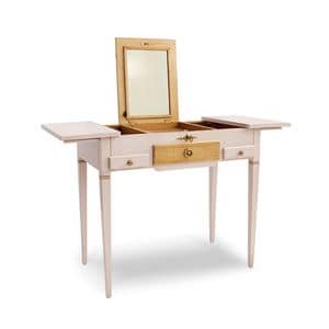 LILI Art. 1495, Dressing table, in classical style, in lacquered wood, for hotel