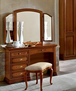 Torriani dressing table, Classic style make-up table