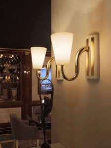 Dolce Vita Applique, Glass chandeliers Sitting rooms