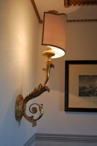 LAMP - WALL TORCH HOLDER ART. LM 0019, Classic wall lamp for luxury restaurants and hotels