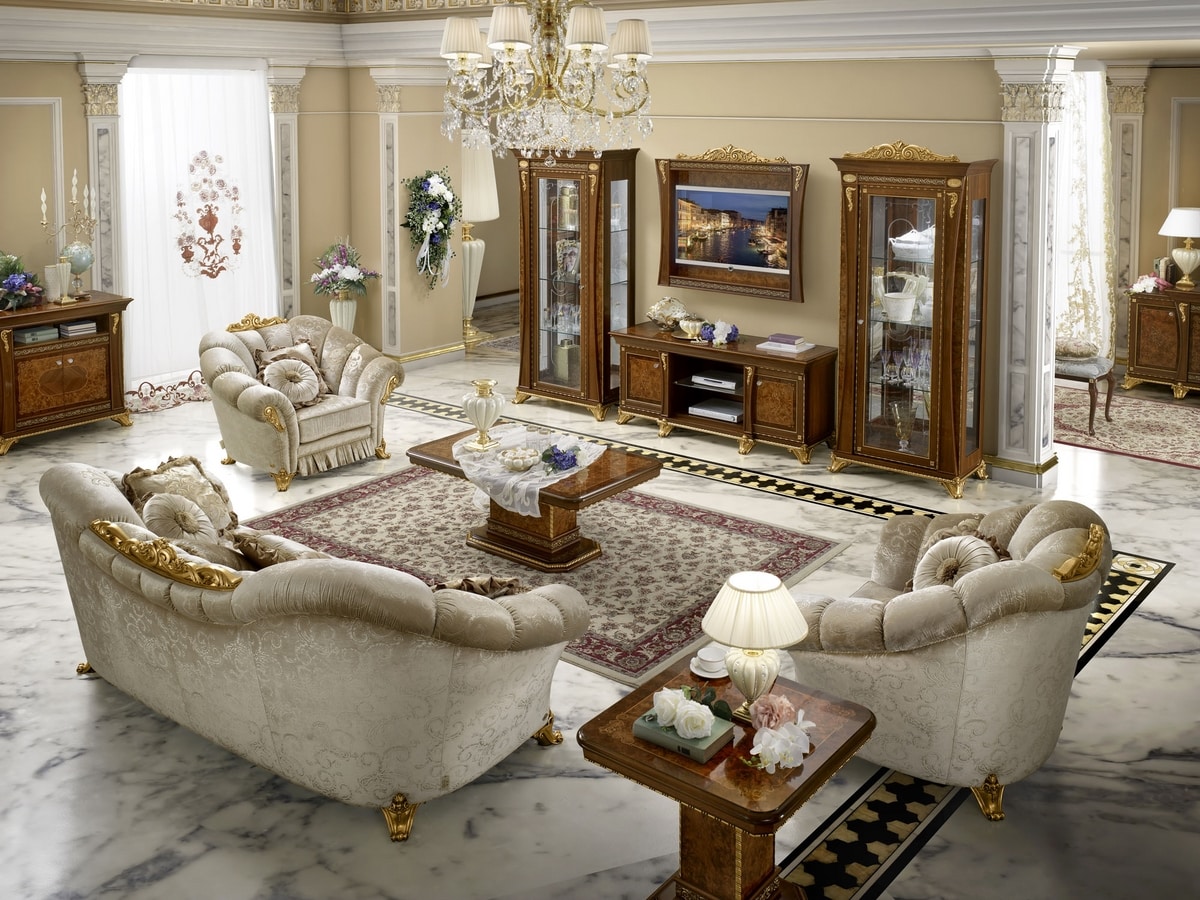 Aida sofa, Luxurious and comfortable classic sofas