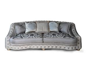 Aisha, Classic sofa for luxury sitting rooms